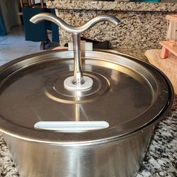  Stainless  Steel Dual Cat Water Fountain 