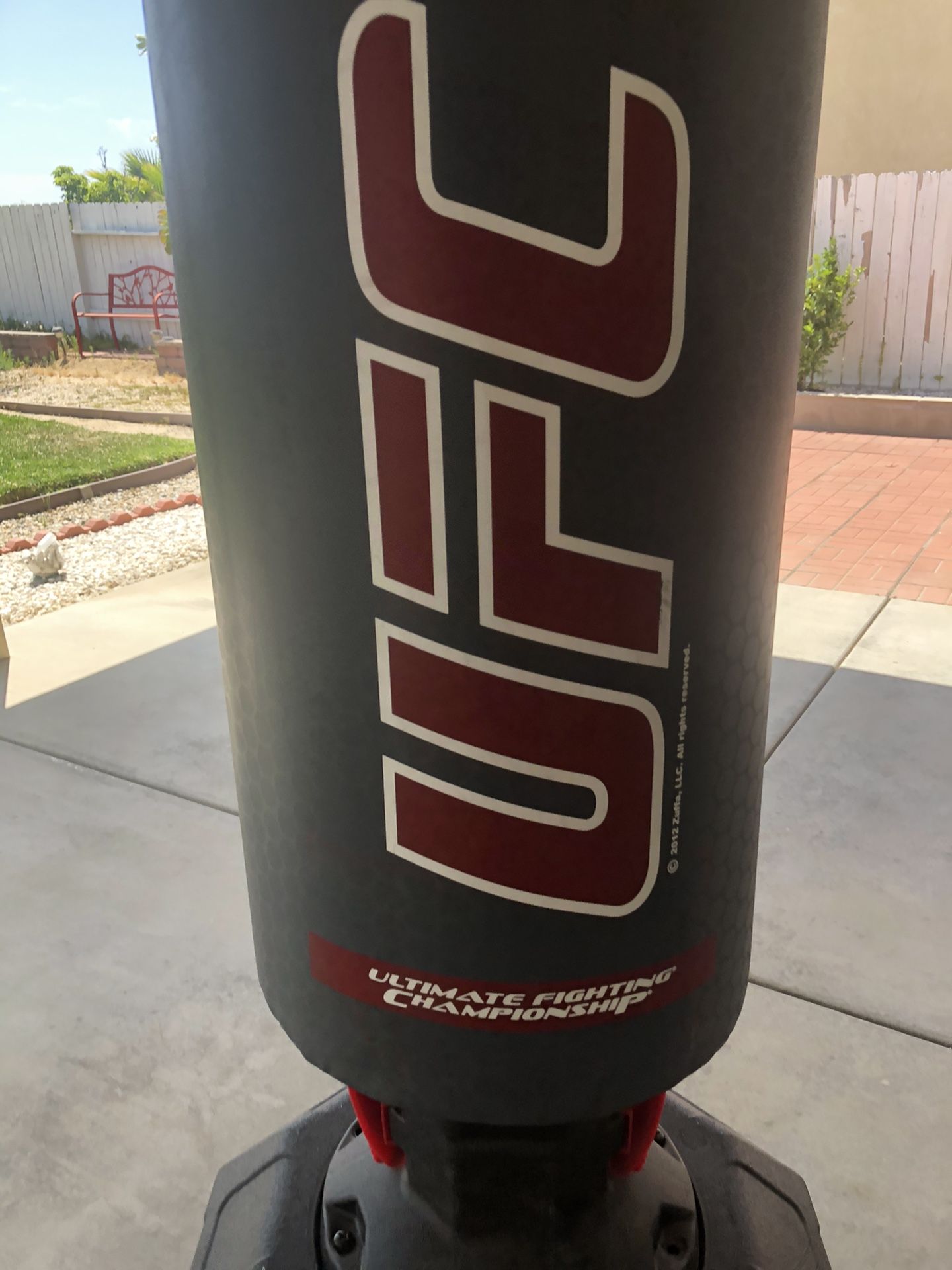 UFC brand Freestanding bag with Century Speed bag (used)