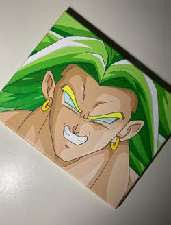 Dragon Ball Z Broly Canvas Painting 
