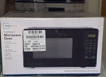 OPEN BOX COMPACT MICROWAVE OVEN