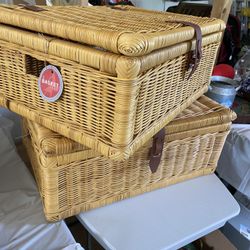 Wicker Storage Baskets 