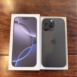 Iphone 16 Pro Max  256gb New In Open Box 