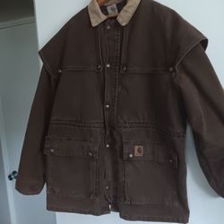 Vintage Carhartt Duster Western Workwear Jacket