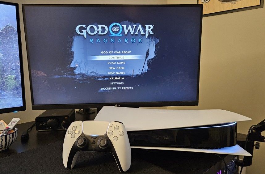 PlayStation 5 with Controller