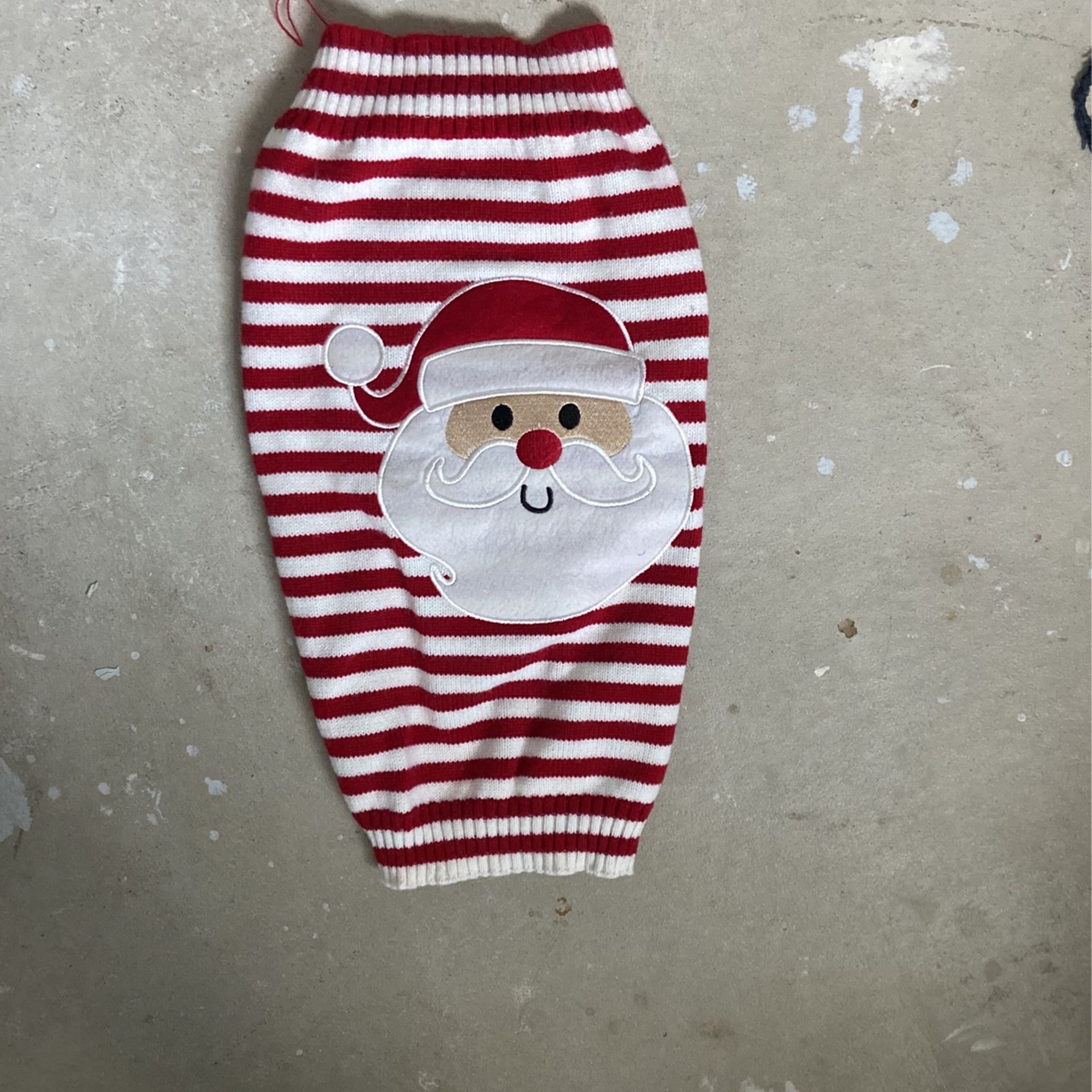 Santa Dog Sweater 