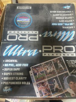 Ultra Pro Card Sheets 