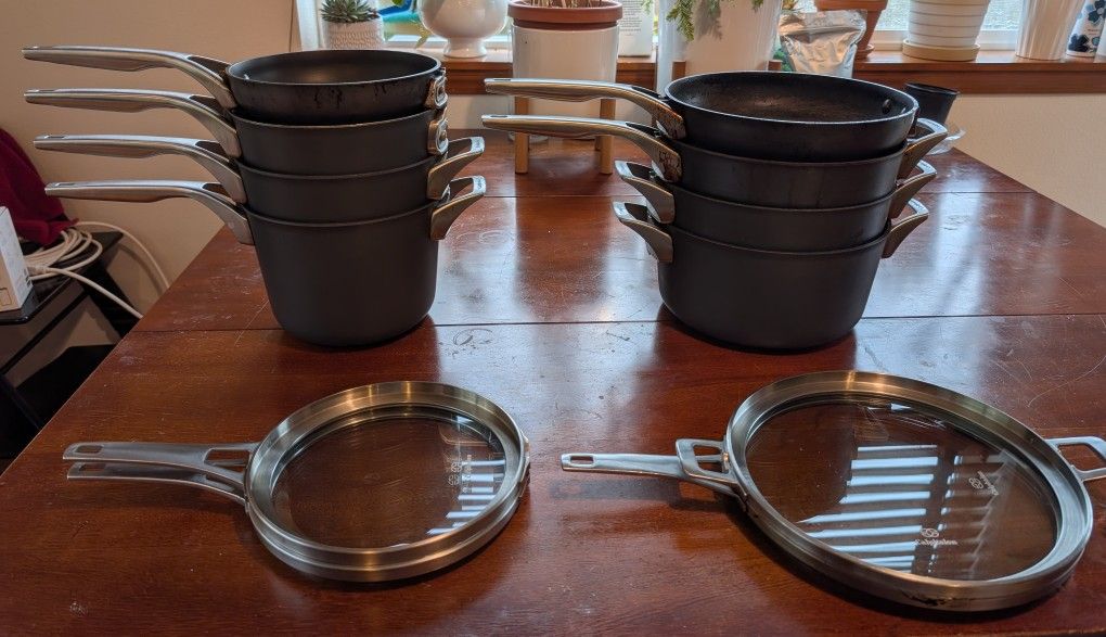 Calphalon Premier Nonstick Stackable Cookware Set