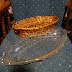 Bamboo Fish Display Platter