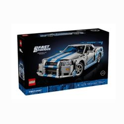 LEGO Technic 2 Fast 2 Furious Nissan Skyline GT-R (R34) Car (LEGO Model: 42210)