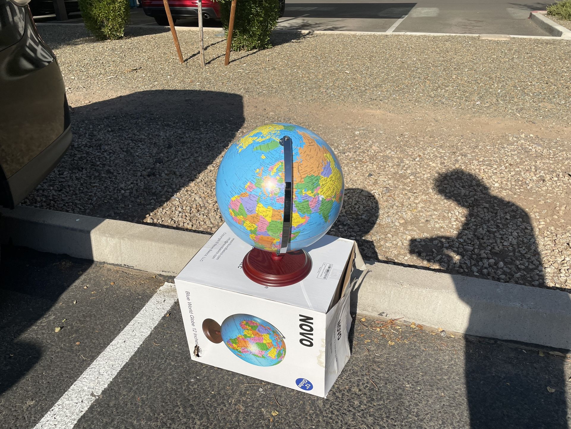 12" Globe Of The World