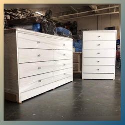 Dresser set / Five and eight drawers dresser