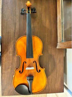 Complete violin setup for students
