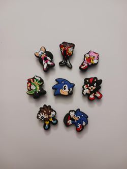 Sonic The Hedgehog Croc Charms 
