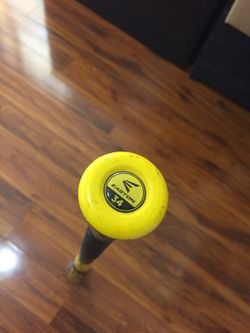Easton 34in baseball bat & wood bat