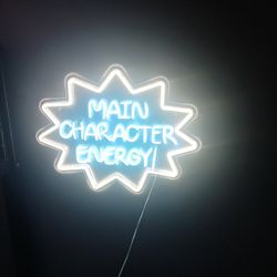 Main Character Energy! Light For Wall 