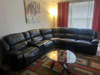 Leather Sectional $800 OBO