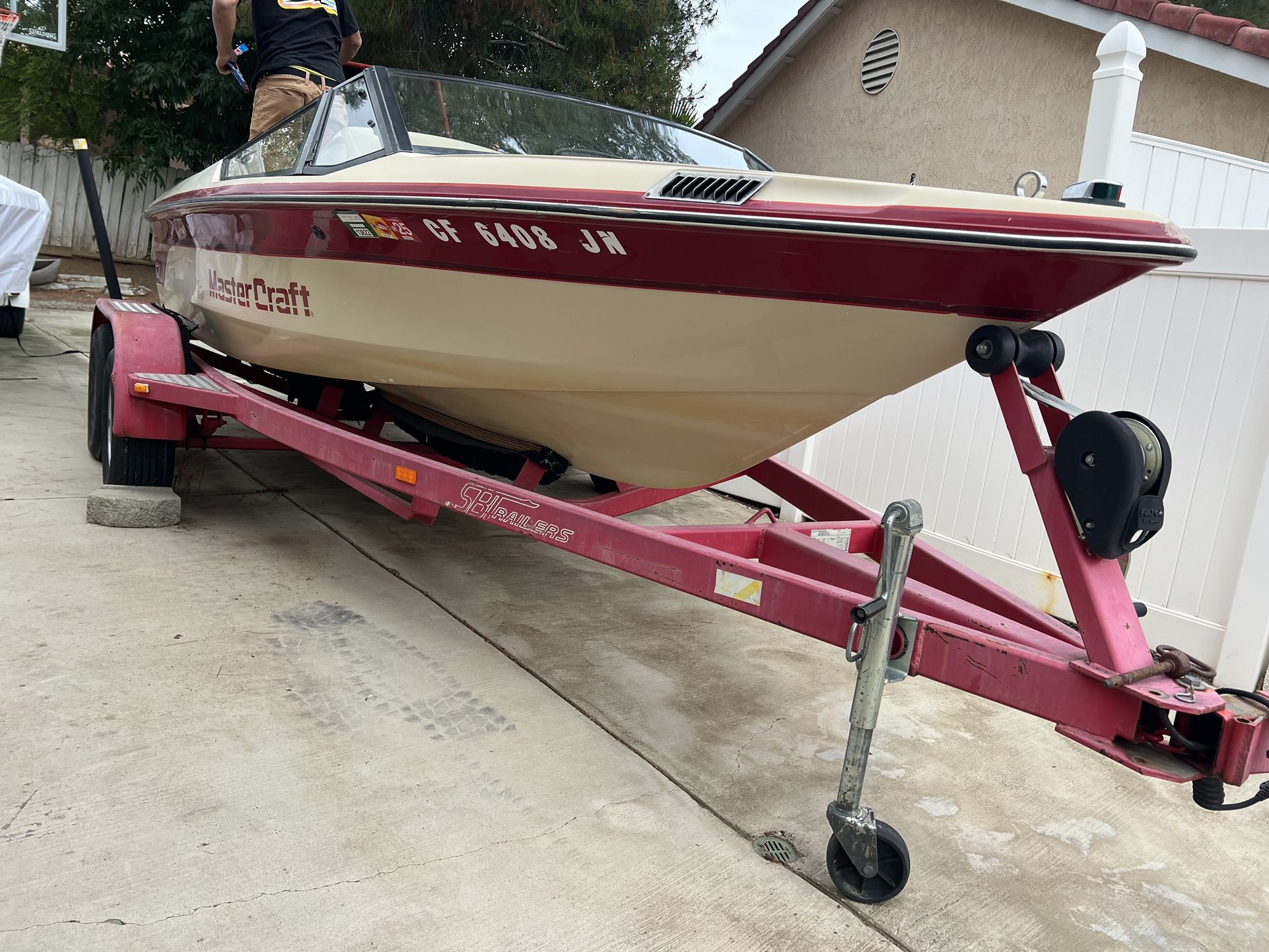 1987 Mastercraft Pro star 190