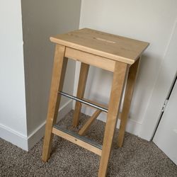 4 (Four) Wood Stools