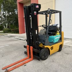 KOMATSU forklift In Very Good Condition