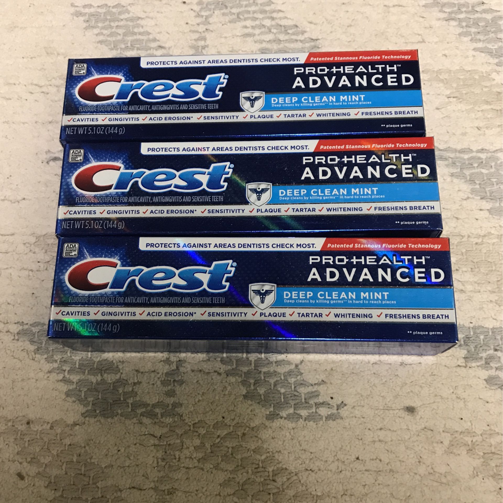 3-Crest Pro Health Advanced Toothpaste