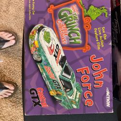 NHRA JOHN FORCE 1:24 DIECAST CHRISTMAS GRINCH FUNNY CAR