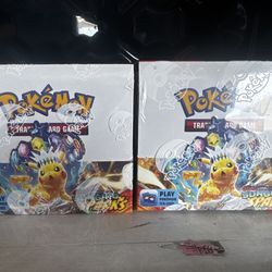 2 surging sparks booster boxes