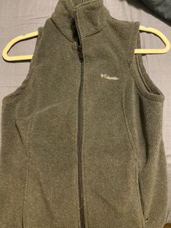 Columbia fleece vests $20