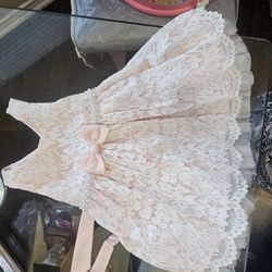 Toddler Rose Gold Dress 24 Mo