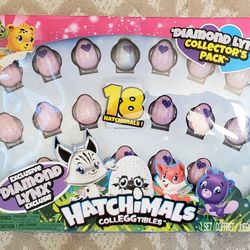 Hatchimals Exclusive Diamond Lynx Collector's Pack