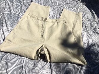 Size 4 high waisted khaki pants