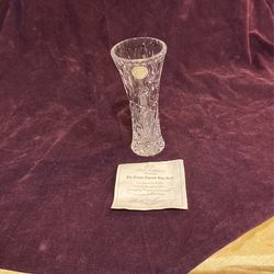 Lenox Full Crystal Flower Vase