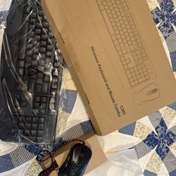 Brand New Wireless Keyboard & Mouse Combo + Gaming Mouse