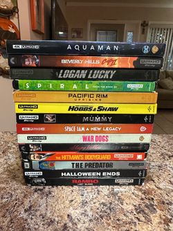4k ultra hd Blu-ray movies