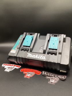 MAKITA 18V DUAL PORT OPTIMUM RAPID CHARGER(EACH)**(FINANCIAMOS/WE FINANCE)**