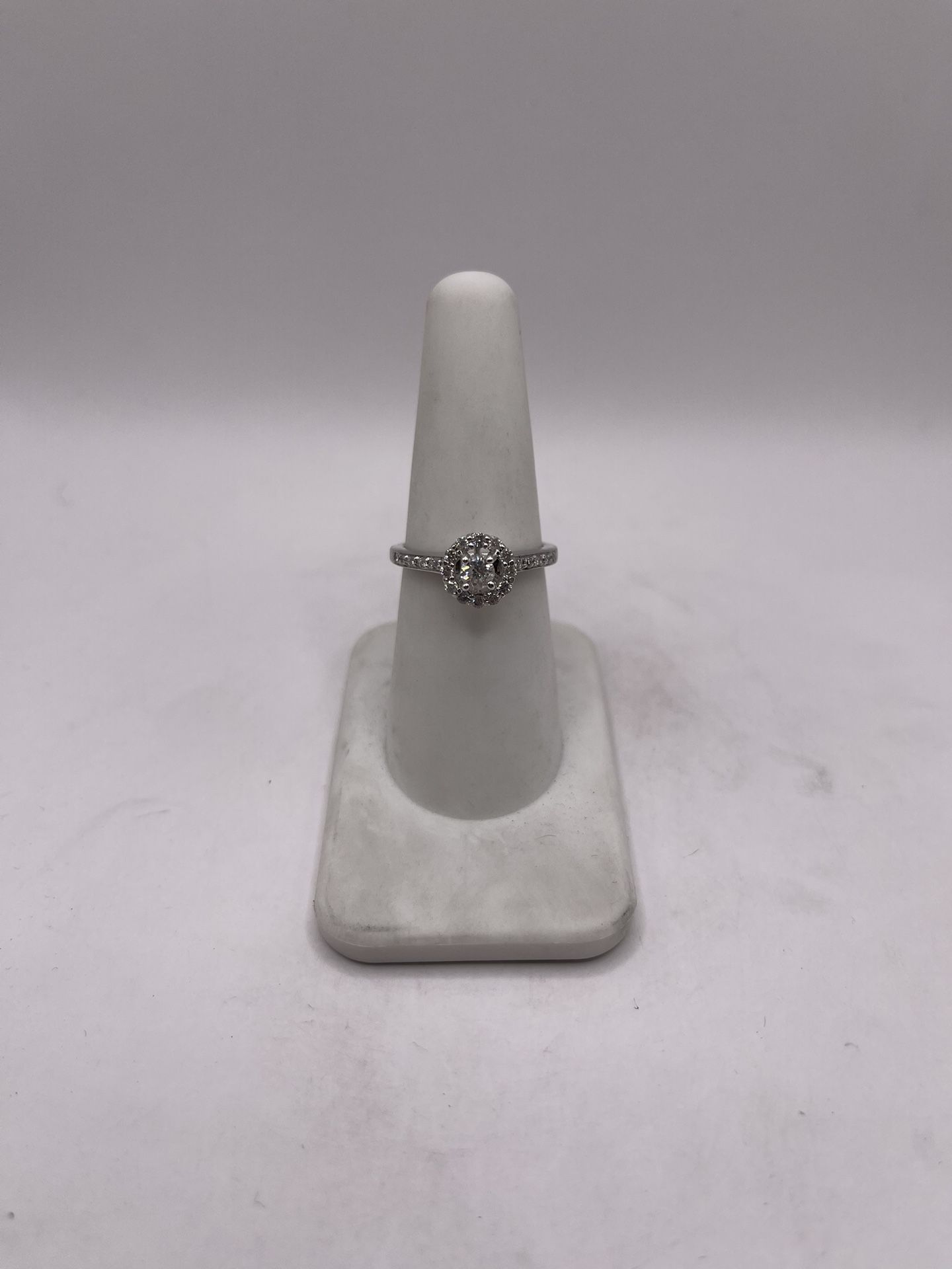 Gold Diamond Engagement Ring