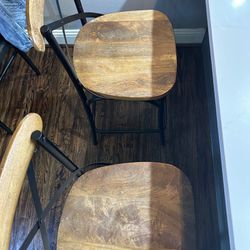 Pier1 counter height chairs, 