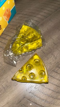 Squishy cheese toy  slow rise maltose sugar squish