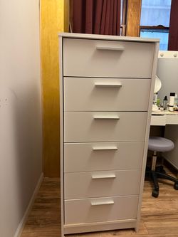 White dresser
