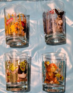 2010 McDonald's "Shrek Forever After" glasses