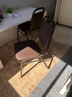 Stackable Vinyl Chairs