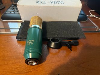 MXL V67G gold edition wire condenser microphone