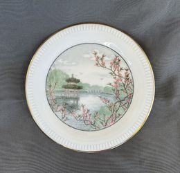 Chinese National Hotel porcelain plate