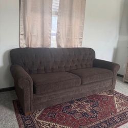 Chocolate Brown Sofa 