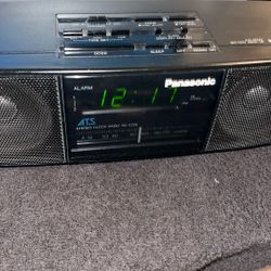 Panasonic RC-X220 Ambience Alarm Clock Radio AM/FM Dual Wake Times Vintage $30