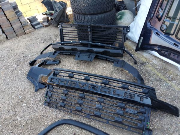 2019 / 2020 silverado z71 custom grill bumper balance skid plate fender