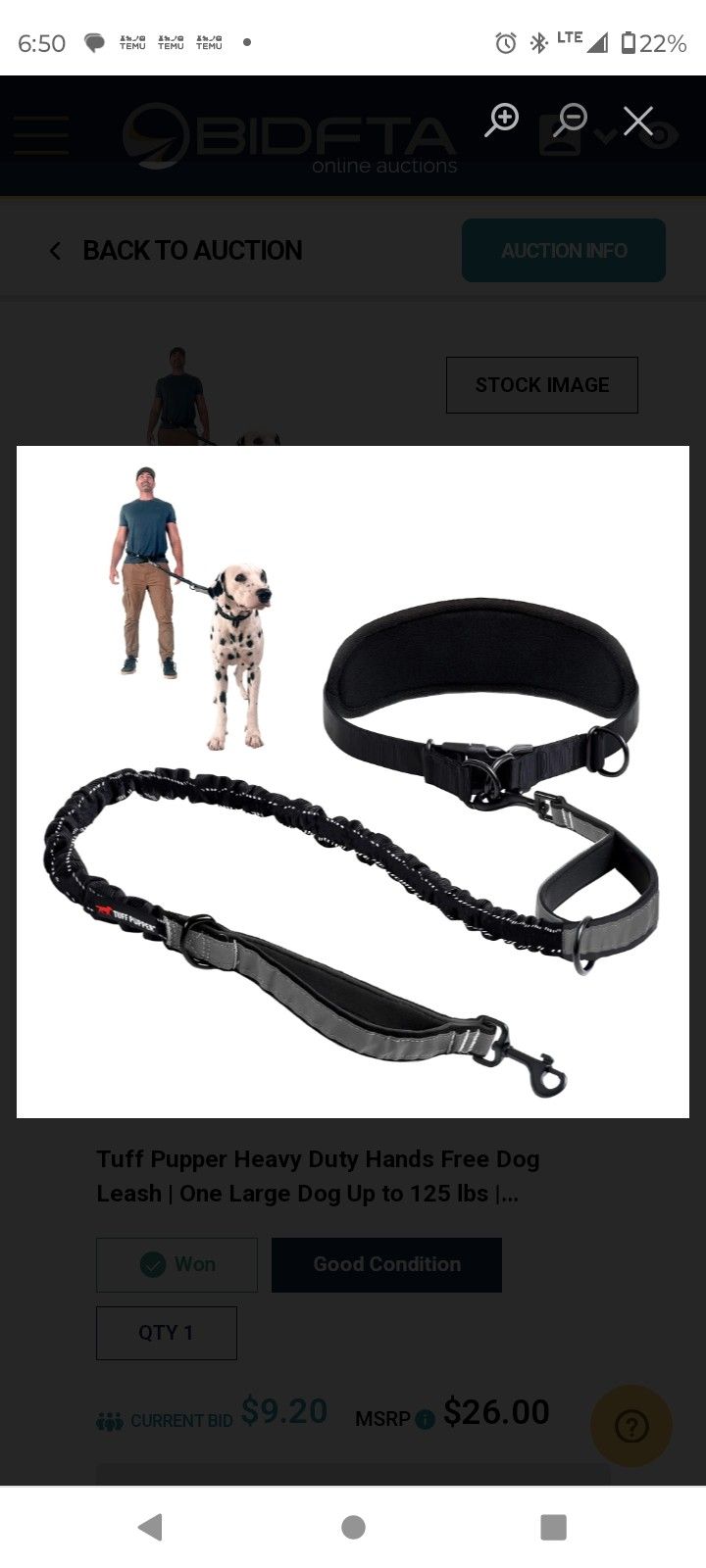 Hands Free Leash