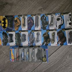 Batman Hotwheel Collection