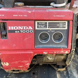 Honda EX1000 Generator (Not running)