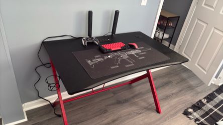 Gaming desk and Chair