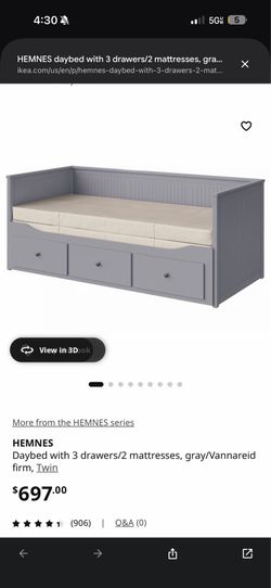 HEMNES Day Bed Ikea
